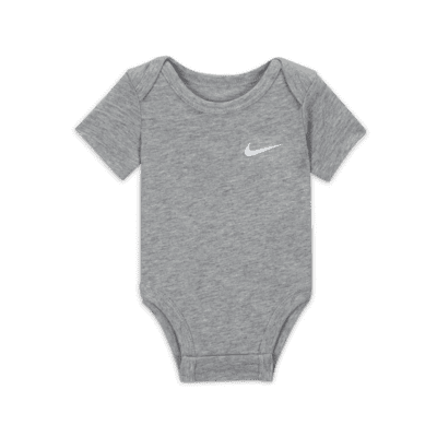 Nike Baby (3–6M) Swoosh Bodysuit (3-Pack)