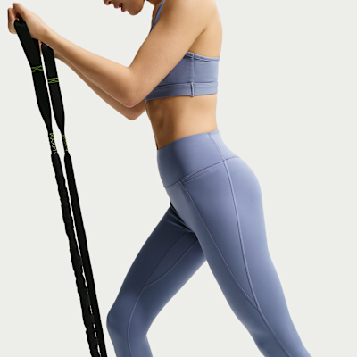 Nike Universa Women's High-Waisted 7/8 Leggings with No Front Seam