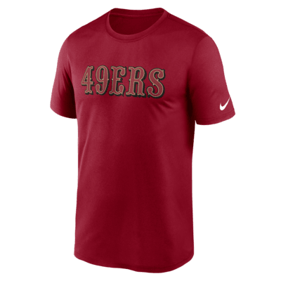 Nike Dri-FIT Wordmark Legend (NFL San Francisco 49ers) Men's T-Shirt.