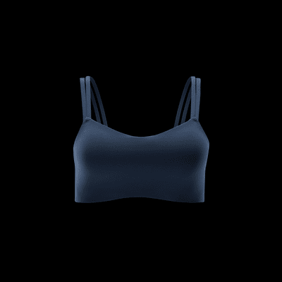 Bra deportivo de baja sujeción con almohadilla para mujer Nike Zenvy Strappy