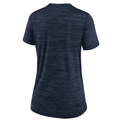 Playera con cuello en V para mujer Nike Dri-FIT City Connect Velocity ...