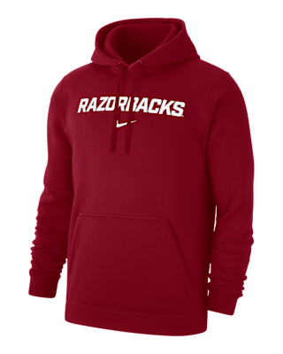 Мужское худи Arkansas Club Fleece Nike College Pullover Hoodie