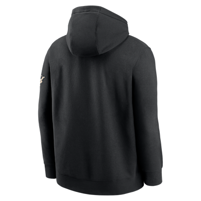 Sudadera con gorro sin cierre universitaria Nike para hombre Texas Club