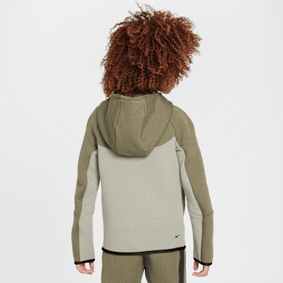 Nike Sportswear Tech Fleece Older Kids' Full-Zip Hoodie