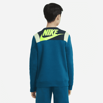 Nike Sportswear Big Kids' (Boys') Fleece Crew