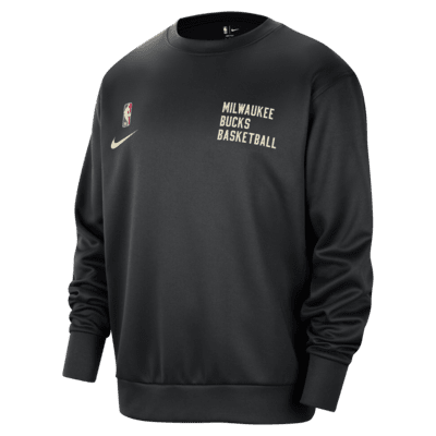 Milwaukee Bucks Spotlight Men's Nike Dri-FIT NBA Crew-Neck Sweatshirt