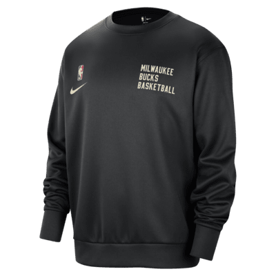 Youth Milwaukee Bucks Nike Black Essential Logo Hoodie