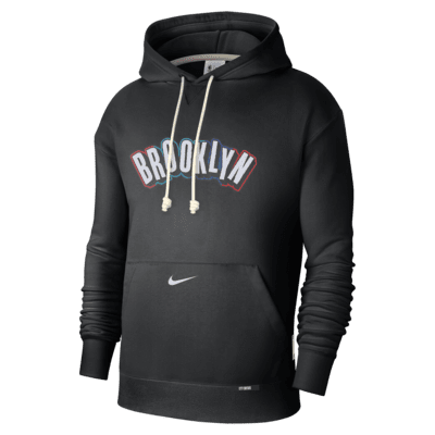 Brooklyn Nets Standard Issue City Edition Nike Courtside NBA-hoodie met Dri-FIT voor heren