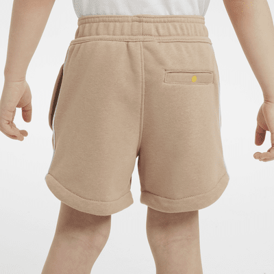 Nike Sportswear Create Your Own Adventure French-Terry-Shorts mit Grafik für Kleinkinder