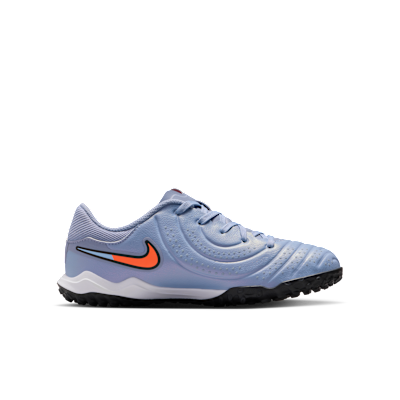 Tacos de fútbol de corte low para pasto sintético (turf) para niños de preescolar y grandes Nike Jr. Tiempo Legend 10 Academy