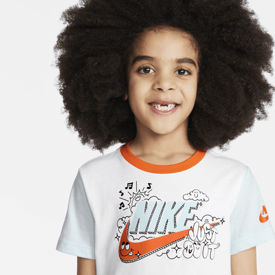 Nike Sportswear Create Your Own Adventure Little Kids' T-Shirt and Shorts Set