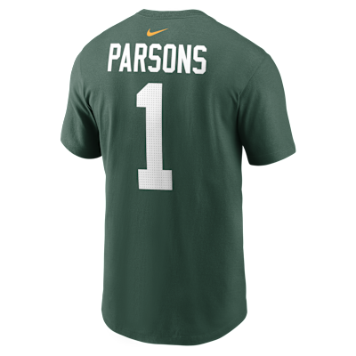 Playera Nike de la NFL para hombre Green Bay Packers Micah Parsons