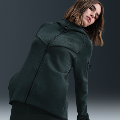 Nike Sportswear Tech Fleece Windrunner hoodie met rits voor dames