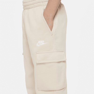 กางเกงคาร์โก้ขายาวเด็กโต Nike Sportswear Club Fleece