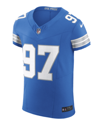 Мужские джерси Aidan Hutchinson Detroit Lions Nike Dri-FIT NFL Elite Football Jersey для футбола