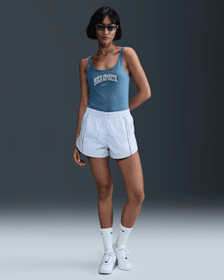 Женские шорты Nike Windrunner Mid-Rise 2" Woven Shorts для бега