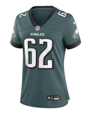 Женские джерси Jason Kelce Philadelphia Eagles Women’s Nike NFL Game Jersey