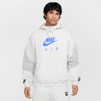 Sudadera con gorro sin cierre de tejido Fleece para hombre Nike Air