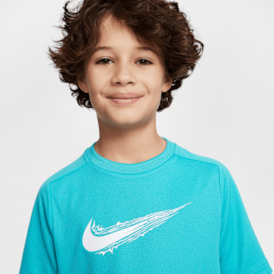 Maglia a manica corta Dri-FIT Nike Multi – Ragazzo