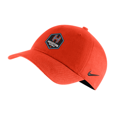 Gorra de fútbol Nike NWSL Houston Dash Heritage86