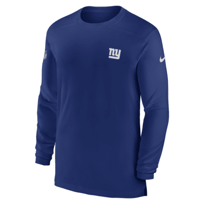 Nike Dri-FIT Sideline Coach (NFL New York Giants) Men's Long-Sleeve Top.