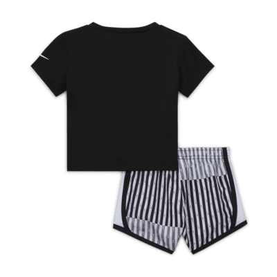 Nike Dri-FIT Femme Pop Baby (12-24M) T-Shirt and Tempo Shorts Set