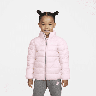 Nike Solid Puffer Jacket Little Kids' Jacket