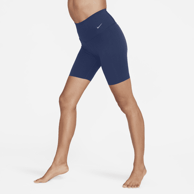 Shorts de ciclismo de tiro alto de 20 cm para mujer Nike Zenvy