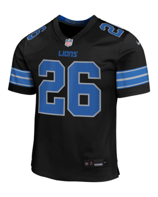 Подростковые джерси Jahmyr Gibbs Detroit Lions Big Kids' Nike NFL Game Jersey