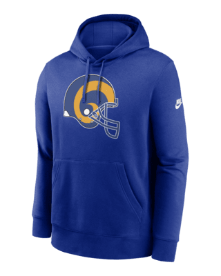 Мужское худи Los Angeles Rams Rewind Club Logo Men’s Nike NFL Pullover Hoodie