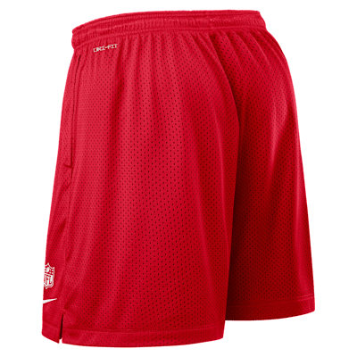 Shorts Nike Dri-FIT de la NFL para hombre Kansas City Chiefs Sideline Reversible