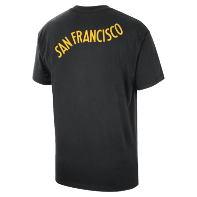 Golden State Warriors 2023/24 City Edition Men's Nike NBA Courtside Max90 T-Shirt