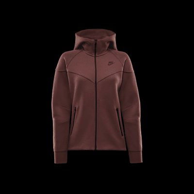 Sudadera con gorro de cierre completo para mujer Nike Sportswear Tech Fleece Windrunner