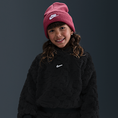 Conjunto de sudadera con gorro sin cierre y pants para niños talla pequeña Nike Cozy