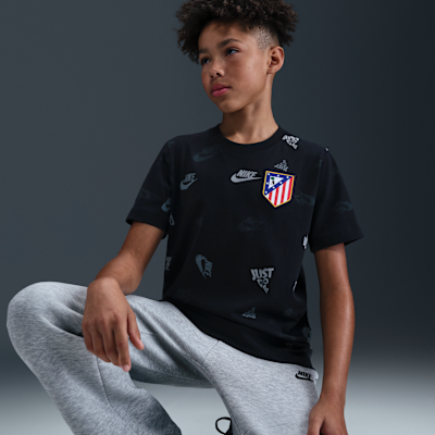 Atlético Madrid Nike Genç Çocuk Futbol Tişörtü