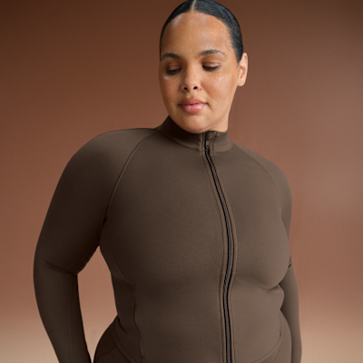 NikeSKIMS Matte Women's Mock-Neck Full-Zip Jacket