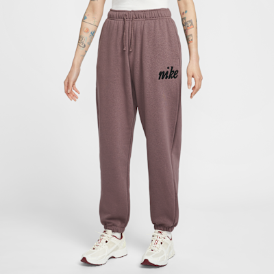 Nike Sportswear Club Fleece Women's Mid-Rise Oversized Tracksuit Bottoms
