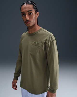 Мужская футболка Nike Sportswear Premium Essentials Long-Sleeve Pocket
