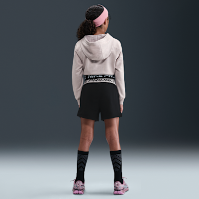 Nike Pro Fleece Big Kids' (Girls') Dri-FIT Full-Zip Hoodie