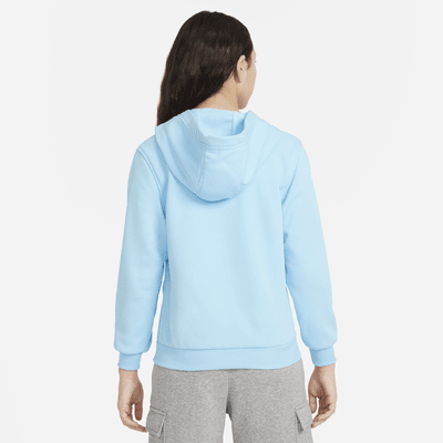 Nike Club Fleece Big Kids' French Terry Full-Zip Hoodie