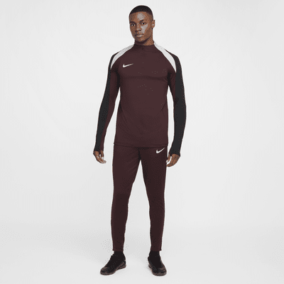 Nike Strike Dri-FIT-fodboldtræningstrøje med 1/2 lynlås til mænd