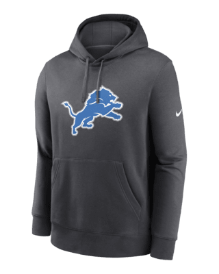 Мужское худи Detroit Lions Club Logo Nike NFL Pullover Hoodie