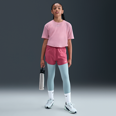 Nike One Relaxed Big Kids' (Girls') Dri-FIT Short-Sleeve Top