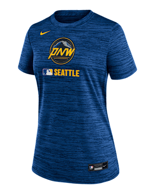 Женская футболка Seattle Mariners Authentic Collection City Connect Velocity Nike Dri-FIT MLB