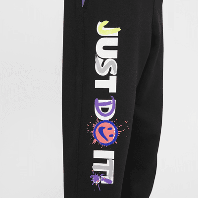 Pants de French Terry para preescolar Nike Sportswear "Express Yourself"