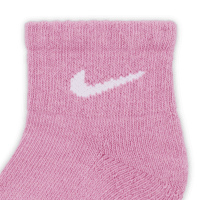 Nike Dri-FIT Performance Basics Little Kids' Ankle Socks (6 Pairs)