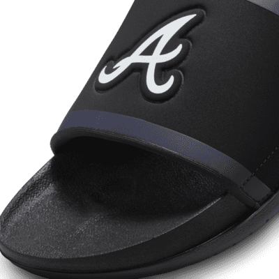 Atlanta Braves Nike Sandals Flip Flops Men's Gray Used 10