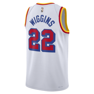 Jersey Nike Dri-FIT de la NBA Swingman para hombre Andrew Wiggins Golden State Warriors 2024/25 Hardwood Classics