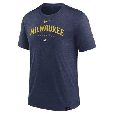 Milwaukee Brewers Nike Triple Black Jersey - Mens