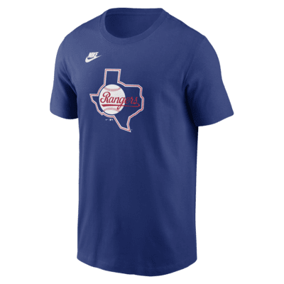 Texas Rangers Cooperstown Logo Men's Nike MLB T-Shirt